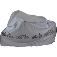 Dunlop Fiets beschermhoes - 180 x 100 cm - grijs - waterafstotend - UV-bestendig - fietshoes Dunlop Fiets beschermhoes - 180 x 100 cm - grijs - waterafstotend - UV-bestendig - fietshoes