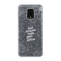 Good stories: Xiaomi Redmi Note 9 Pro Transparant Hoesje