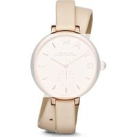 Horlogeband Marc by Marc Jacobs MJ1418 Leder Beige 10mm