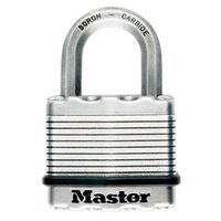 Masterlock 45mm treated steel body for weather resistance - 38mm octagonal boron- - M1EURDLF