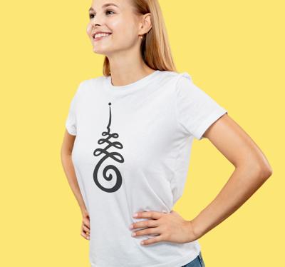 Unalome symbool t-shirt