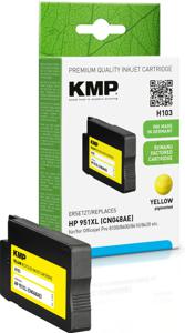 KMP Inktcartridge vervangt HP 951XL, CN048AE Compatibel Geel H103 1723,4009