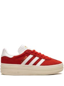 adidas baskets Gazelle Bold en daim - Rouge