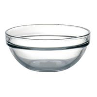 Luminarc glazen schaal/kom - Dia 20 cm - Sla/salade serveren - Schalen/kommen van glas