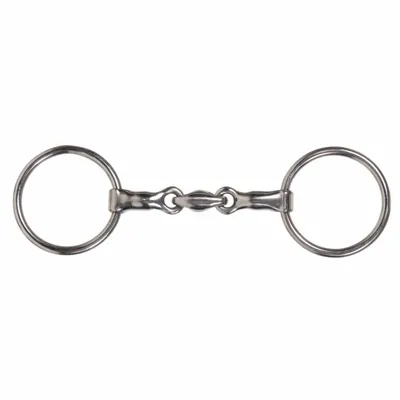 Shetland Dubbel gebroken bit maat:9,5