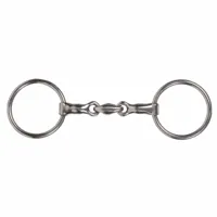 Shetland Dubbel gebroken bit maat:9,5