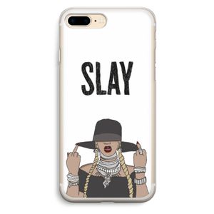 Slay All Day: iPhone 7 Plus Transparant Hoesje