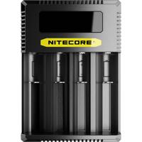 NiteCore CI4 Batterijlader Li-ion, NiCd, NiMH 10440, 14500, 14650, 16500, 16340, 16650, 17350, 17500, 17650, 17670, 18350, 18490, 18500, 18650, 18700, 21700,
