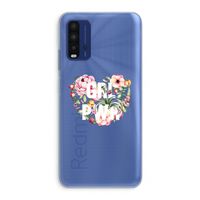 GRL PWR Flower: Xiaomi Redmi 9T Transparant Hoesje