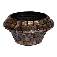 Daven Bronzen poly shell pot rond laag S
