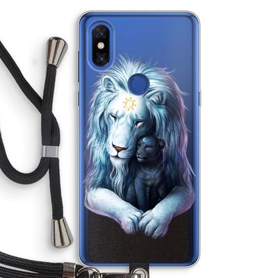 Child Of Light: Xiaomi Mi Mix 3 Transparant Hoesje met koord
