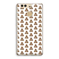 Poop emoji: Huawei P9 Transparant Hoesje