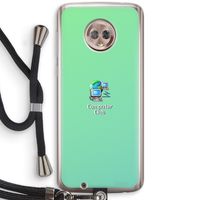 Win98: Motorola Moto G6 Transparant Hoesje met koord