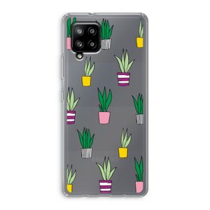 Sanseveria: Samsung Galaxy A42 5G Transparant Hoesje