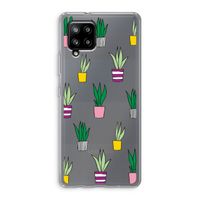 Sanseveria: Samsung Galaxy A42 5G Transparant Hoesje