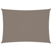 Zonnescherm rechthoekig 3x5 m oxford stof taupe