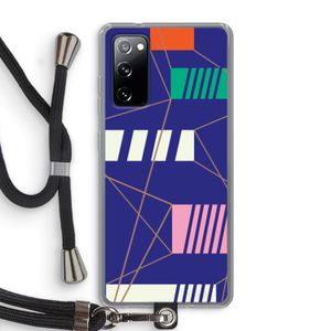 Gestalte 5: Samsung Galaxy S20 FE / S20 FE 5G Transparant Hoesje met koord