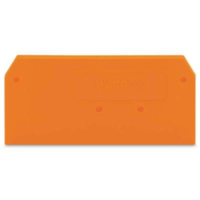 WAGO 280-309 Afsluit- en scheidingsplaat Oranje 100 stuk(s)