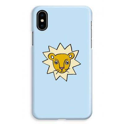 Kleine leeuw: iPhone XS Max Volledig Geprint Hoesje