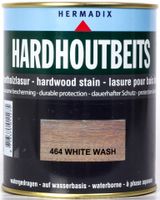 Hardhoutbeits 464 white wash 750 ml - Hermadix