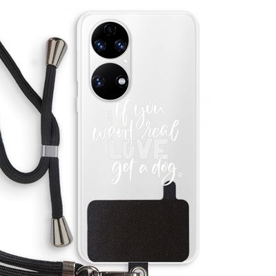 Partner in crime: Huawei P50 Transparant Hoesje met koord