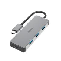 Hama usb-c-hub 4-poorts usb 3.2 gen2 10 gbit/s alu Hama usb-c-hub 4-poorts usb 3.2 gen2 10 gbit/s alu
