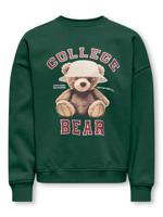 Kids ONLY winter sweater meisjes - groen - KogBila - oversize fit