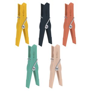 Urban Living Basic Grip wasknijpers - 156x - kunststof - 7 cm