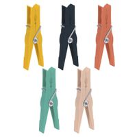 Urban Living Basic Grip wasknijpers - 156x - kunststof - 7 cm - thumbnail