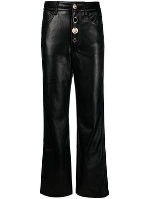 ROTATE BIRGER CHRISTENSEN pantalon à boutons décoratifs - Noir