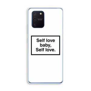 Self love: Samsung Galaxy Note 10 Lite Transparant Hoesje