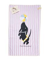 HEMA Takkie handdoek microvezel 110x175 (multi)