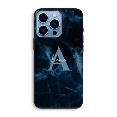 Midnight Marble: iPhone 13 Pro Biologisch afbreekbaar hoesje