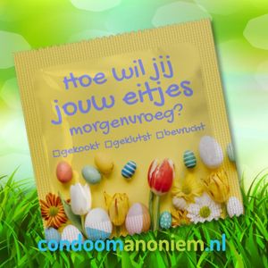 Condoom Anoniem Grappige Paascondooms - Easter Condoms (3 Stuks) Nederlands