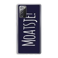 Moatsje!: Samsung Galaxy Note 20 / Note 20 5G Transparant Hoesje
