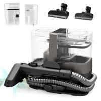 Tapijtreinigingsmachine 1800 W Draagbare Vlekkenreiniger met Stoom Sterilisatie Reiniging met Koud en Warm Water