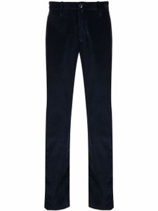 Jacob Cohën pantalon slim en velours côtelé - Bleu