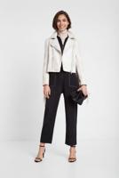 Bikerjack met franjes en studs - WHITE - 42