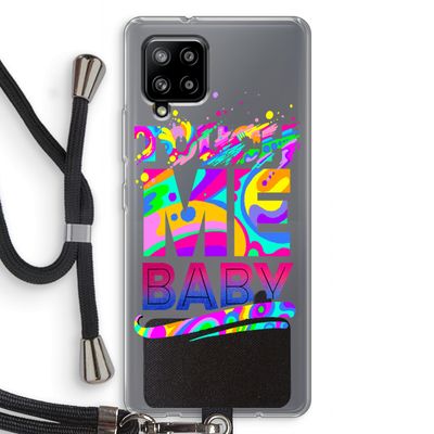 Touch Me: Samsung Galaxy A42 5G Transparant Hoesje met koord