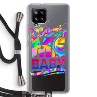 Touch Me: Samsung Galaxy A42 5G Transparant Hoesje met koord