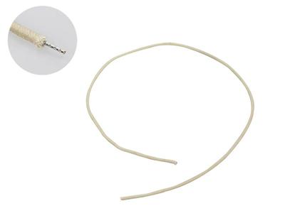 Boston PBW1/WH USA made waxed cotton braided push back wire