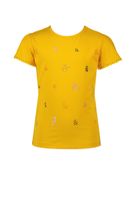 NoNo Meisjes - t-shirt Kamsi - Sunshine