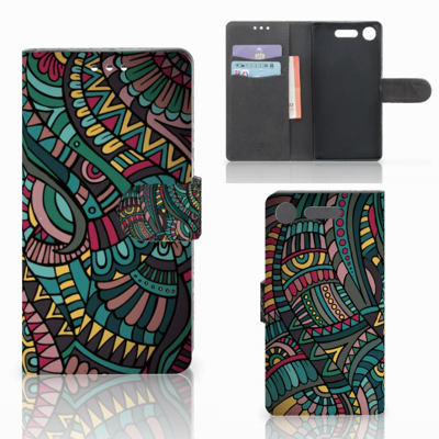 Sony Xperia XZ1 | Telefoon Hoesje | Aztec