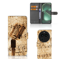 OPPO Find X6 Pro Telefoonhoesje met foto Bladmuziek