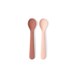 Ekobo Silicone lepeltjes | Blush/Terra