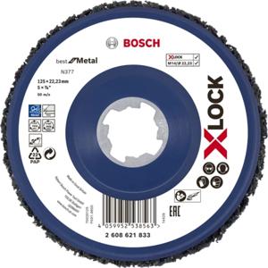 Bosch Accessories 2608621833 X-LOCK Polijstschijf Diameter 125 mm Boordiameter 22.23 mm 1 stuk(s)