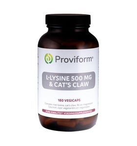 L-lysine 500mg & cat's claw