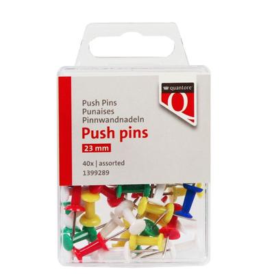 Push pins quantore assorti 40 stuks