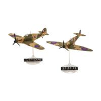 Revell modelbouwpakket - spitfire mk.1a & hurricane mk.1 1:144 - 31dlg.