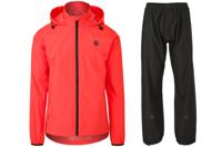 AGU GO Regenpak Essential - Rood - XXL - Waterdicht